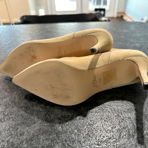 JCrew Suede Booties Size 6.5 - Picture 3 of 4